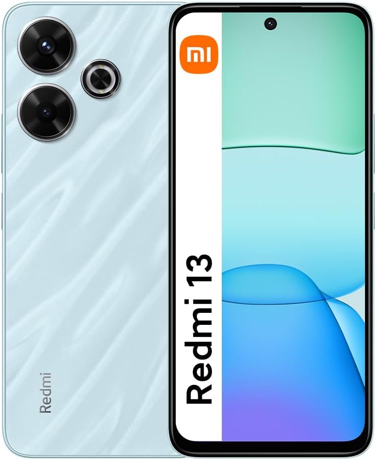 Redmi 13C Dual SIM Smartphone with 6GB RAM, 128GB ROM, 6.74 - Inch Display, 4G Connectivity, High - Resolution Camera, Efficient Performance, Clover Green