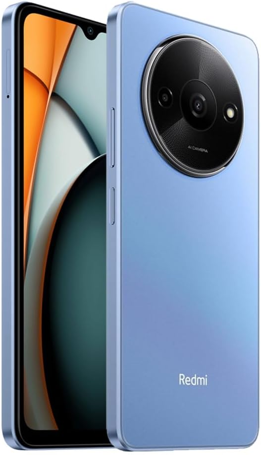 Redmi A3 (Midnight Black, 4GB RAM, 128GB Storage) | Premium Halo Design | 90Hz Display | Powerful 4G G36 Processor