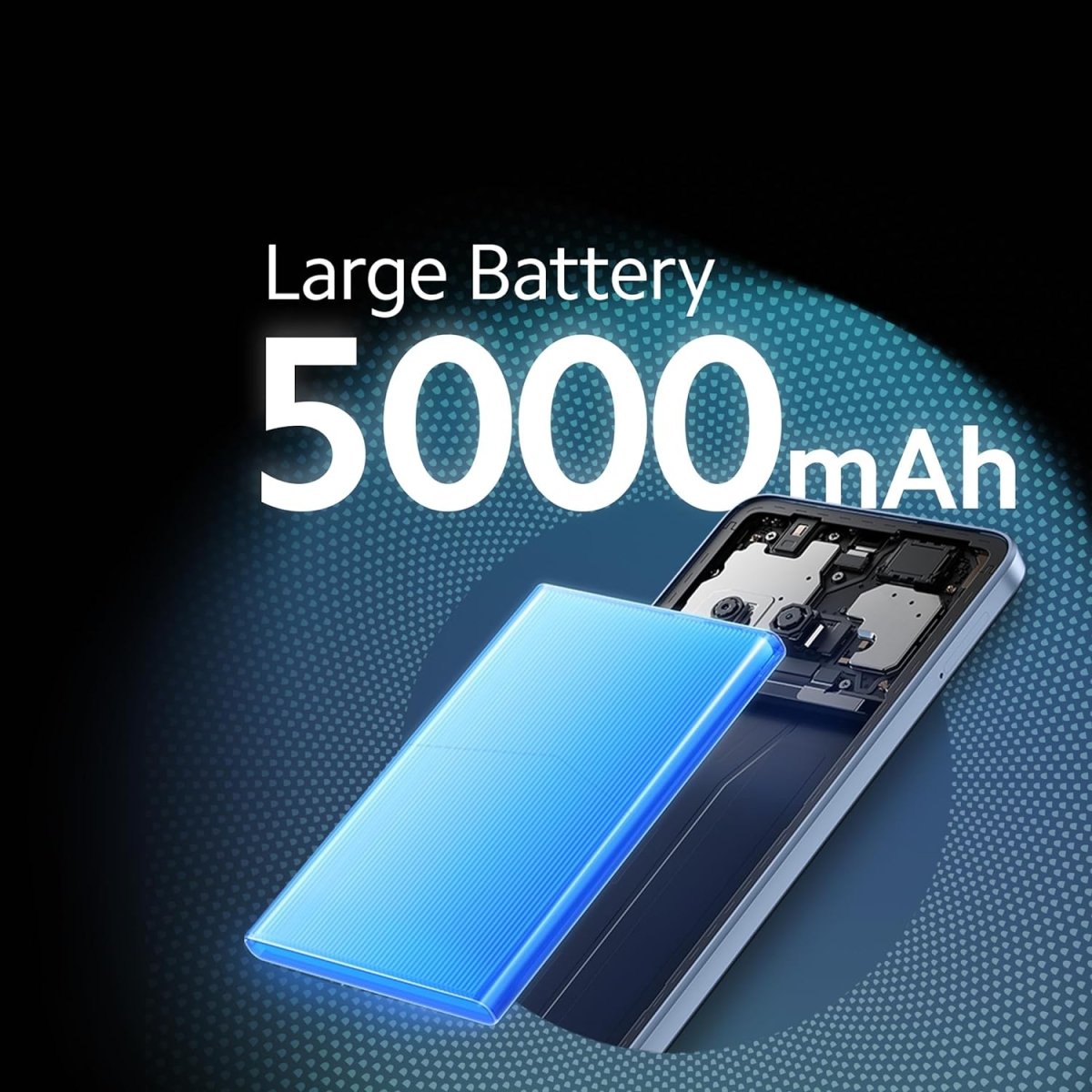 Redmi A3 (Midnight Black, 4GB RAM, 128GB Storage) | Premium Halo Design | 90Hz Display | Powerful 4G G36 Processor