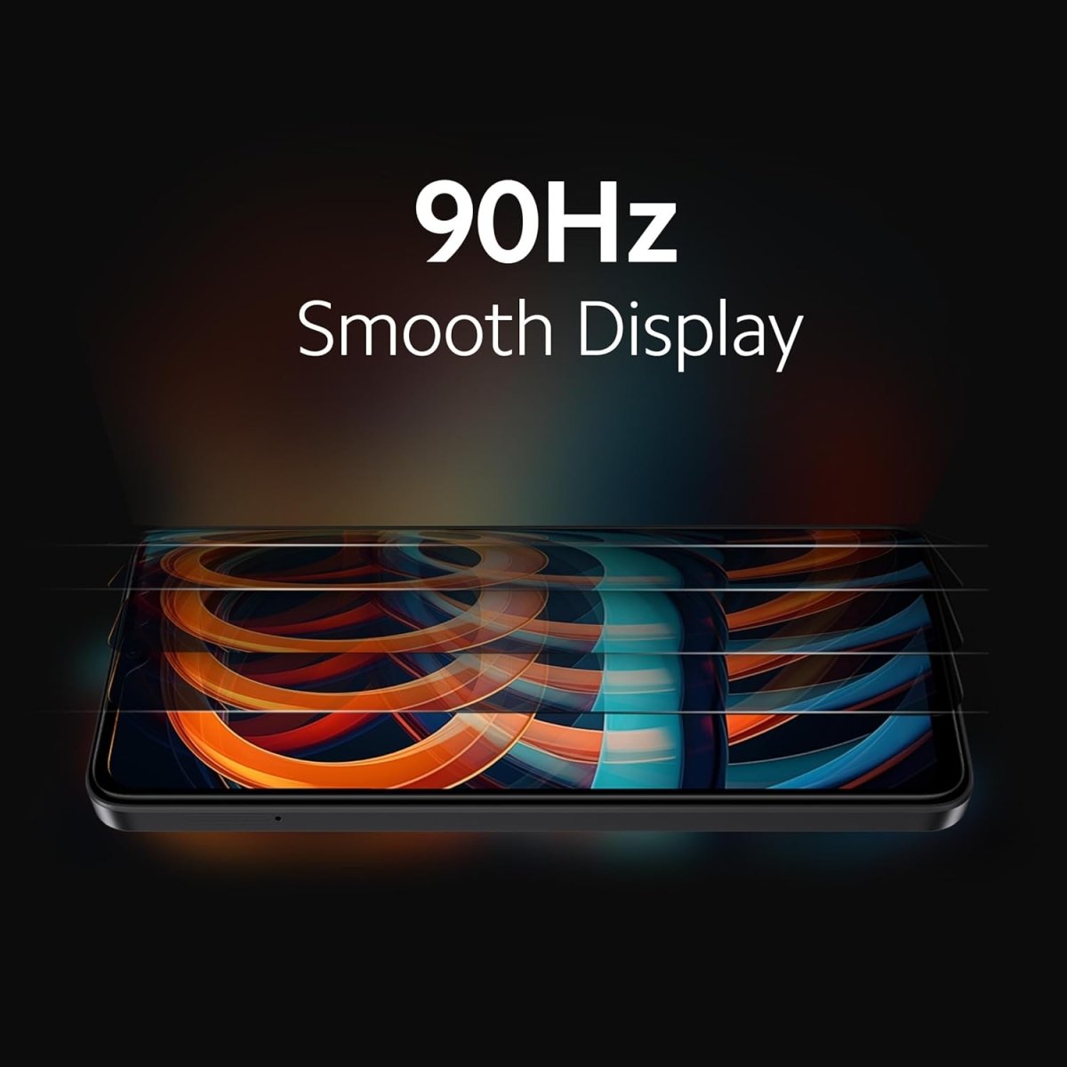 Redmi A3 (Midnight Black, 4GB RAM, 128GB Storage) | Premium Halo Design | 90Hz Display | Powerful 4G G36 Processor