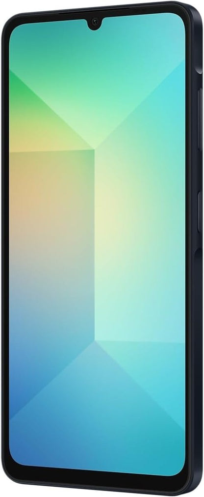 Samsung Galaxy A06 4GB RAM 128GB Storage Android Smartphone, 6.7 - Inch Screen Size, Black - Samsung High Quality USB - C Power Adaptive EU Wall Charger Fast Charging 25W - Black