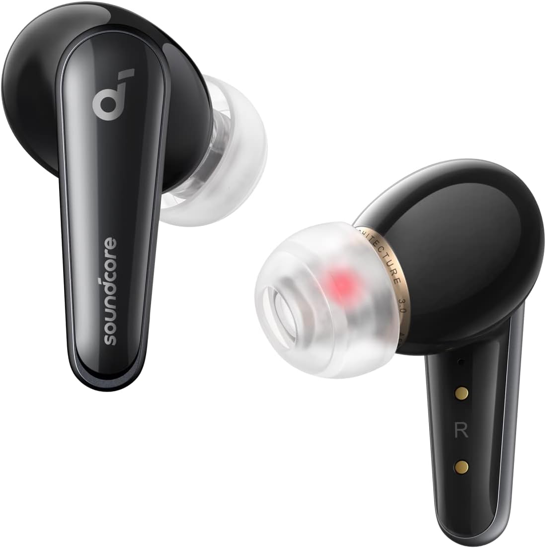 Soundcore By Anker Liberty 4, Noise Cancelling Earbuds, True Wireless Earbuds With Acaa 3.0, Dual Dynamic Drivers For Hi - Res Premium Sound, Spatial Audio - Black